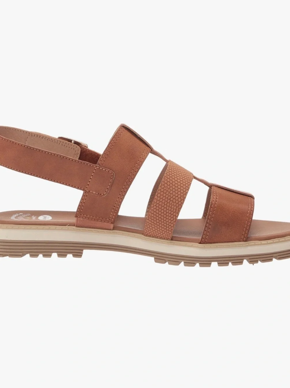 Dr. Scholl's Tan Strappy Slingback Sandals